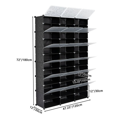 12-Tier Portable Shoe Rack Organizer