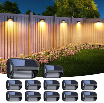 Solar Powered Fence Lights