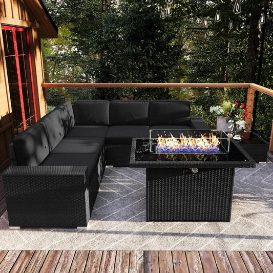 7 Piece Patio Furniture Set