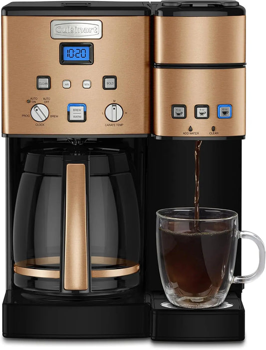 Single Serve + 12 Cup Coffee Maker